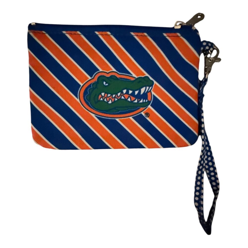 UF Gators Small Wristlist Clutch 6” x 4” Stadium Size Detachable Strap | GUC